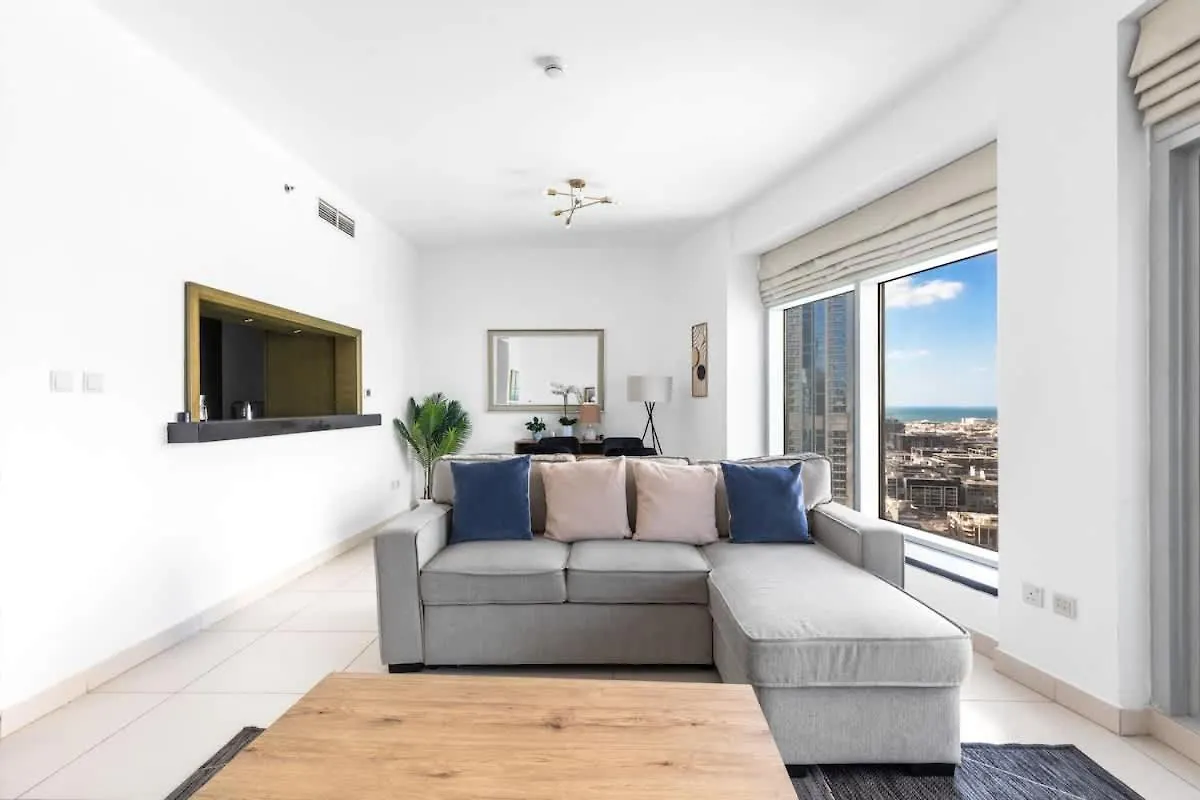 Prime Downtown Burj Khalifa I Sleeps 8 Apartment Dubai 0*,